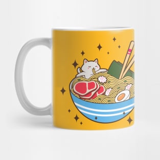 Cat a Ramen Mug